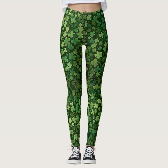 Leggings Légendes de la Saint Patrick - C005 (Devant)