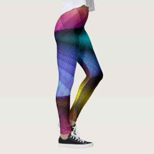 Leggings Légendes de mélange de couleurs uniques