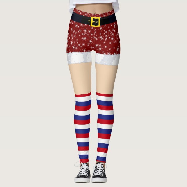 Leggings Légendes de Noël (Devant)