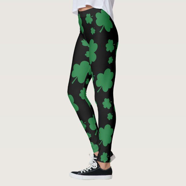 Leggings Légendes de trèfle chancelantes pour femmes shamro (Gauche)
