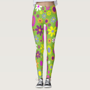 Leggings Légendes des femmes de Flower Power