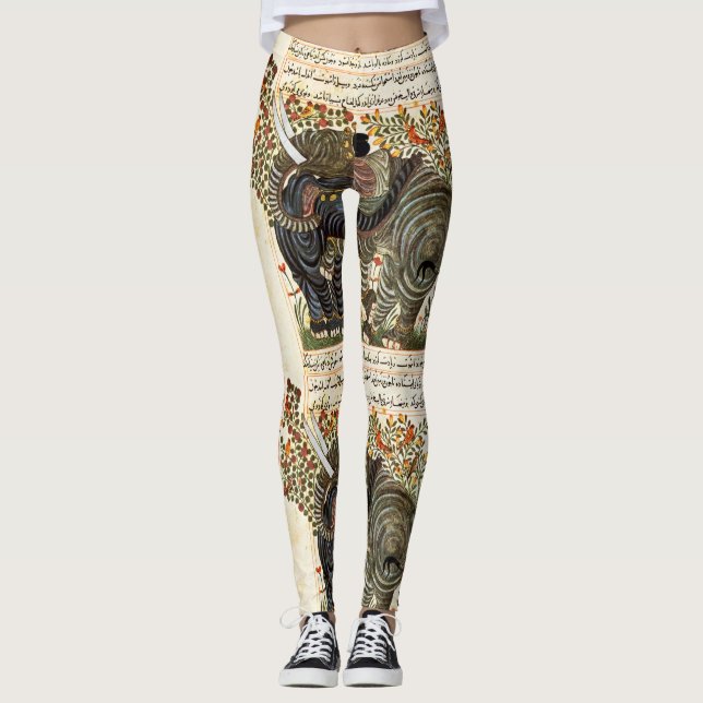 Leggings Légendes des femmes éléphantes (Devant)