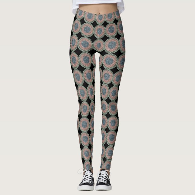 Leggings Légendes d'impression Allover pour femmes (Devant)