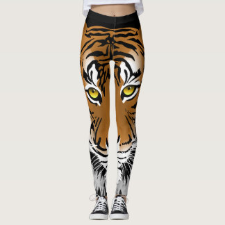 Leggings Légendes d'impression de tigres