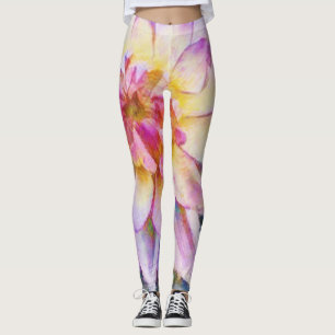 Leggings Légendes d'impression en gras d'eau