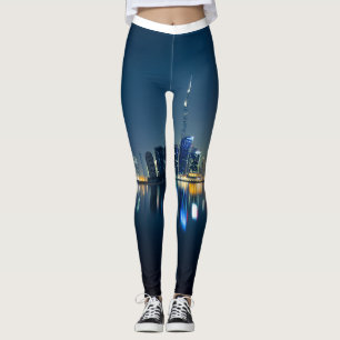 Leggings Légendes d'impression en mode Skyline de la vue Vi