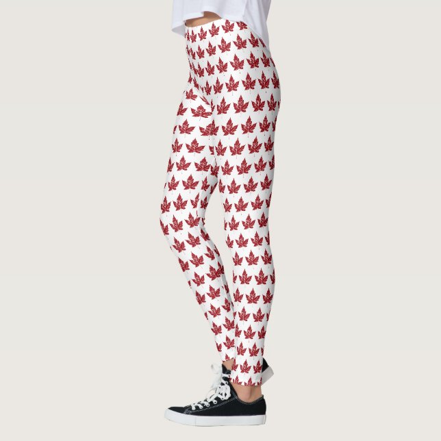 Leggings Légendes du Canada Cool Pantalons souvenir du Cana (Gauche)