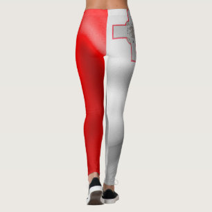 Leggings Légendes du drapeau maltais
