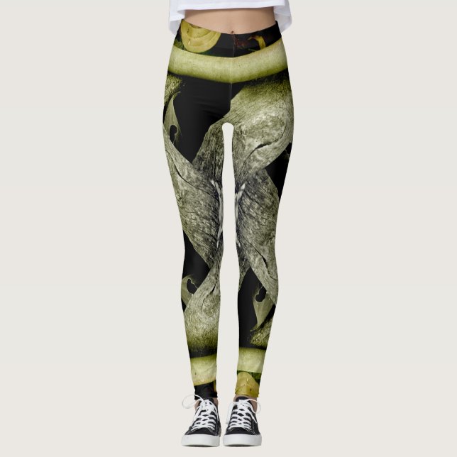 Leggings Légendes enchevêtrées (Devant)