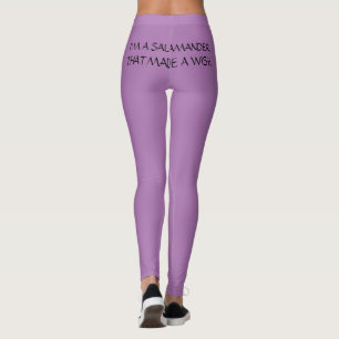 Leggings légendes expliquant votre situation