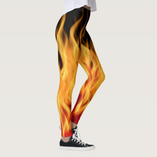 Leggings Légendes Fusion de flamme : allumez votre style
