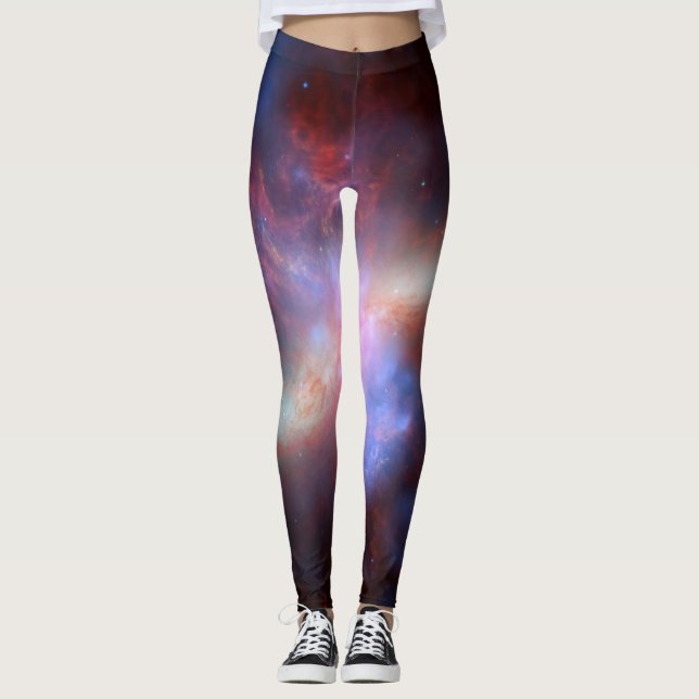 Leggings Légendes galaxies (Devant)