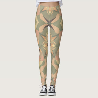Leggings Légendes géométriques vives