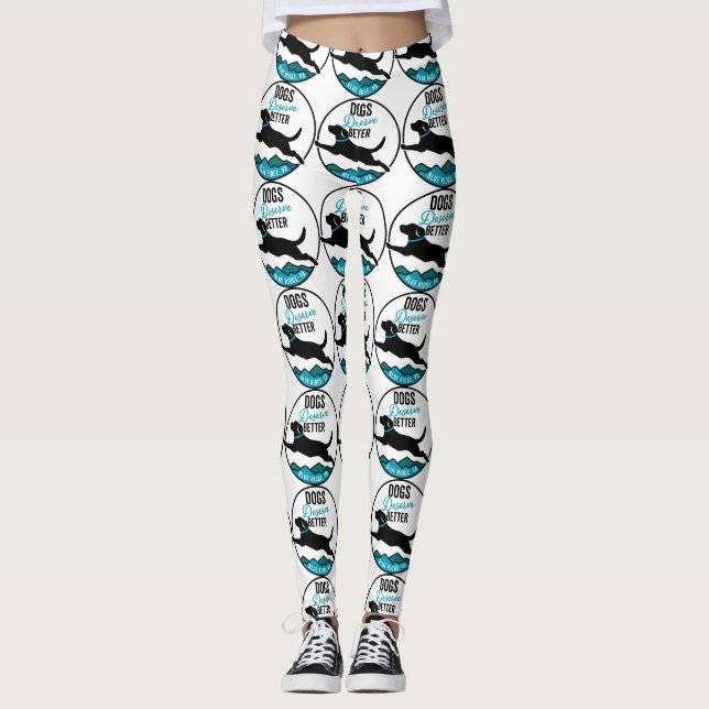 Leggings Légendes - Logo couleur complète (Devant)