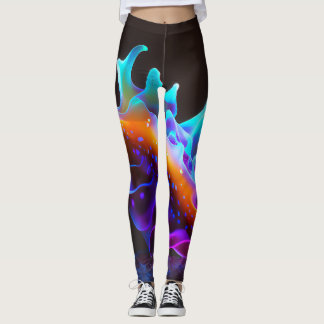 Leggings Légendes nudibranche brillantes
