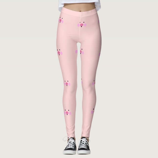 Leggings Légendes roses (Devant)