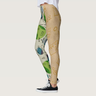 Leggings Légendes toutes-sur-impression