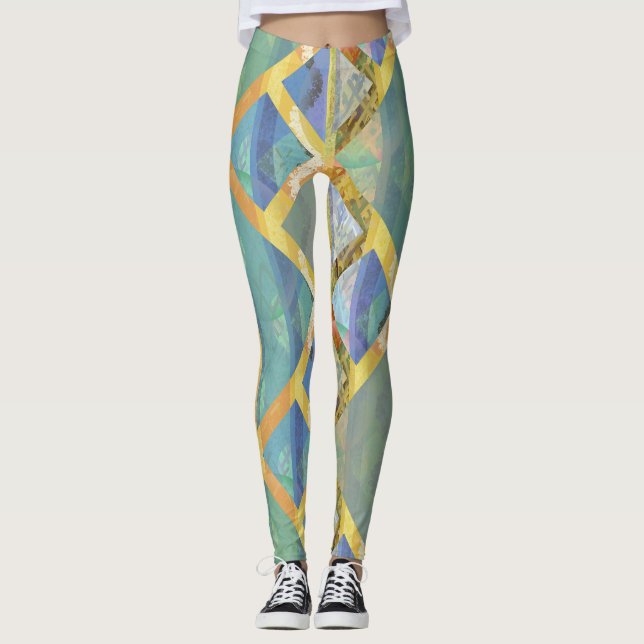 Leggings Légendes toutes-sur-impression (Devant)