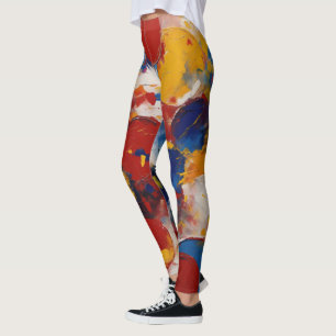 Leggings Légendes vibrantes pour un look audacieux et tenda