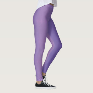Leggings Légendes violettes de lavande de dégradés