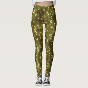 Leggings Légères dorées éclatantes