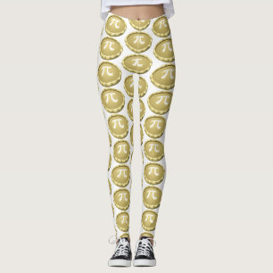 Leggings léggations à tarte de jour de pi heureux