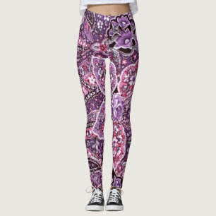 Leggings Léggations Spring Blooms