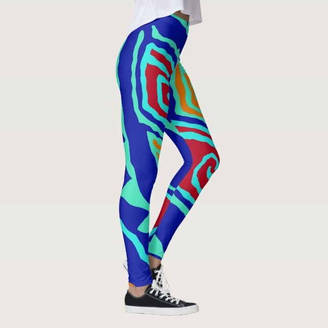 Leggings "Leggings de classe d'aérobic fou" (Droite)