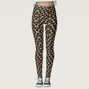 Leggings "Leggings d'élégance florale"