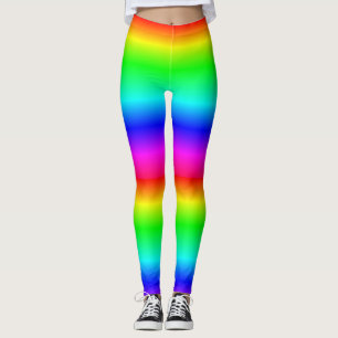 Leggings Leggins arc-en-ciel