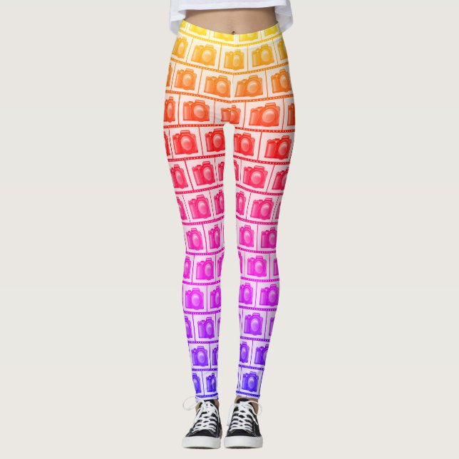 Leggings Leggins d'appareil-photo (Devant)