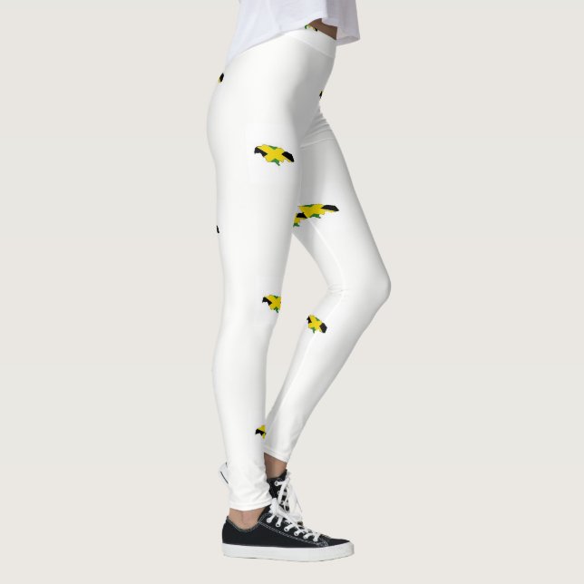 Leggings Leggins de la Jamaïque d'île (Droite)