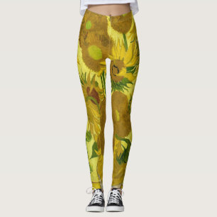 Leggings Leggins de tournesols de collection de Van Gogh