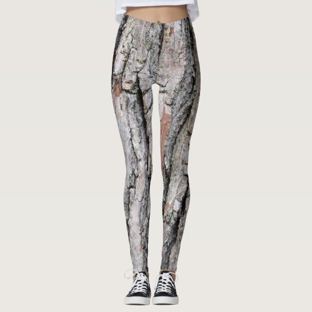 Leggings leggins tronc d'arbre (Devant)