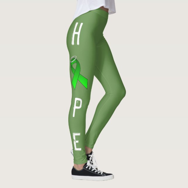 Leggings LEGGINS VERTS d'ESPOIR de RUBAN par OASOTA (Droite)