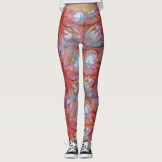 LEGGINGS LÉGUMES FLORALES PAR PAULA VRAIMENT.