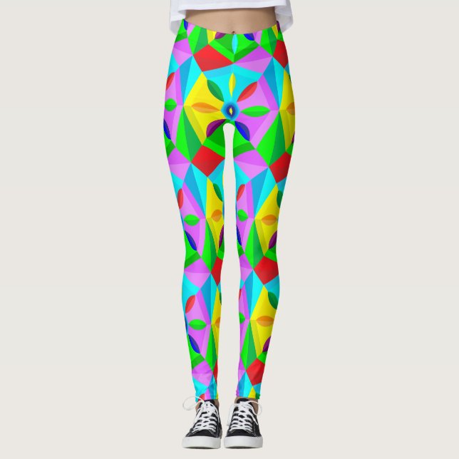 Leggings légumineuses à étoiles classiques (Devant)