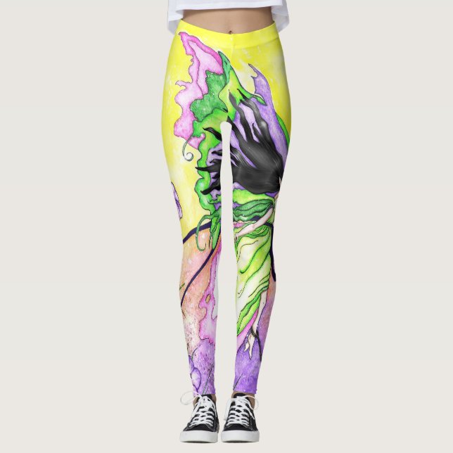 Leggings Légumineuses à grains de printemps (Devant)