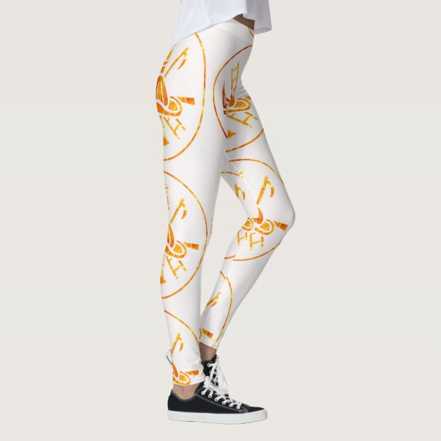 Leggings Légumineuses à incendie (Droite)
