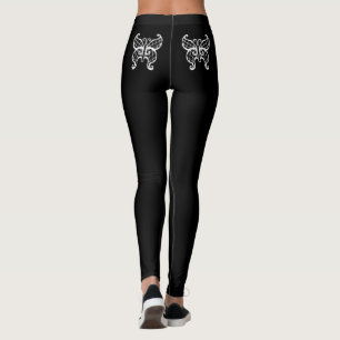 Leggings Légumineuses à papillon en dentelle