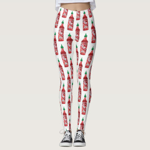Leggings légumineuses à sauce chaude à paillettes