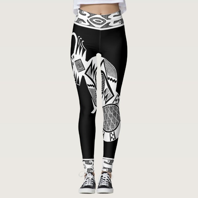 Leggings Légumineuses à scorpion folles (Devant)