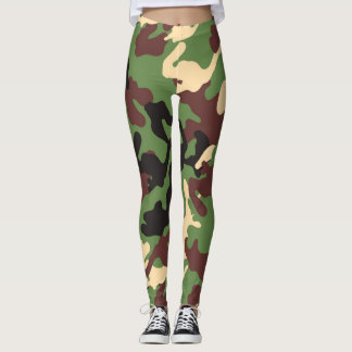 Leggings Légumineuses camodrapeau de l'armée