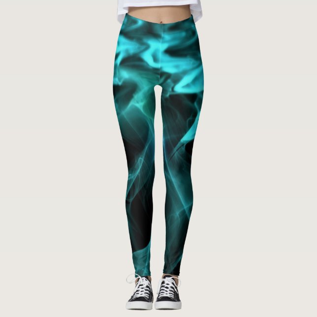 Leggings Légumineuses d'aquarelle pour âmes artistiques (Devant)