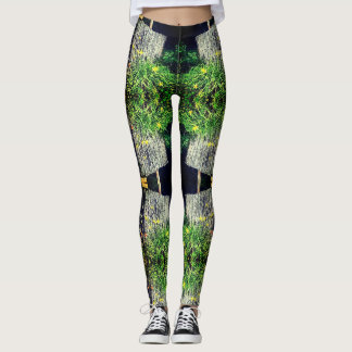 Leggings Légumineuses de clôture en bambou