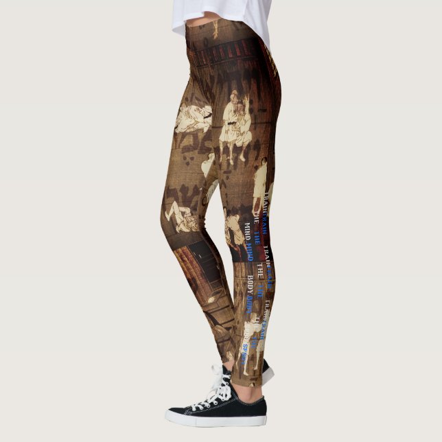 Leggings Légumineuses de l'Esprit du corps mental (Gauche)