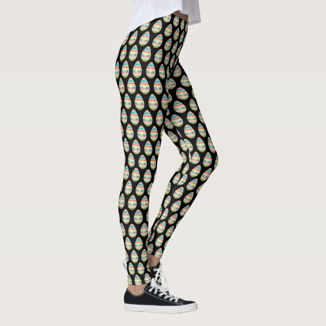 Leggings Légumineuses de Pâques Personnaliser des Pantalons (Droite)