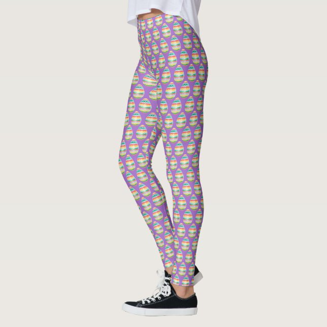 Leggings Légumineuses de Pâques Personnaliser des Pantalons (Gauche)
