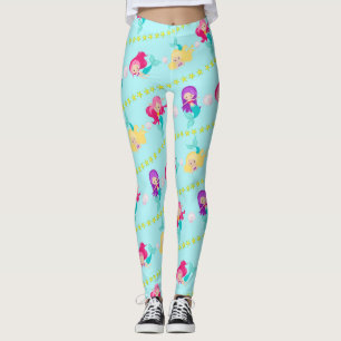 Leggings Légumineuses de sirène