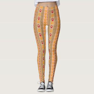 Leggings Légumineuses Empreintes de pattes